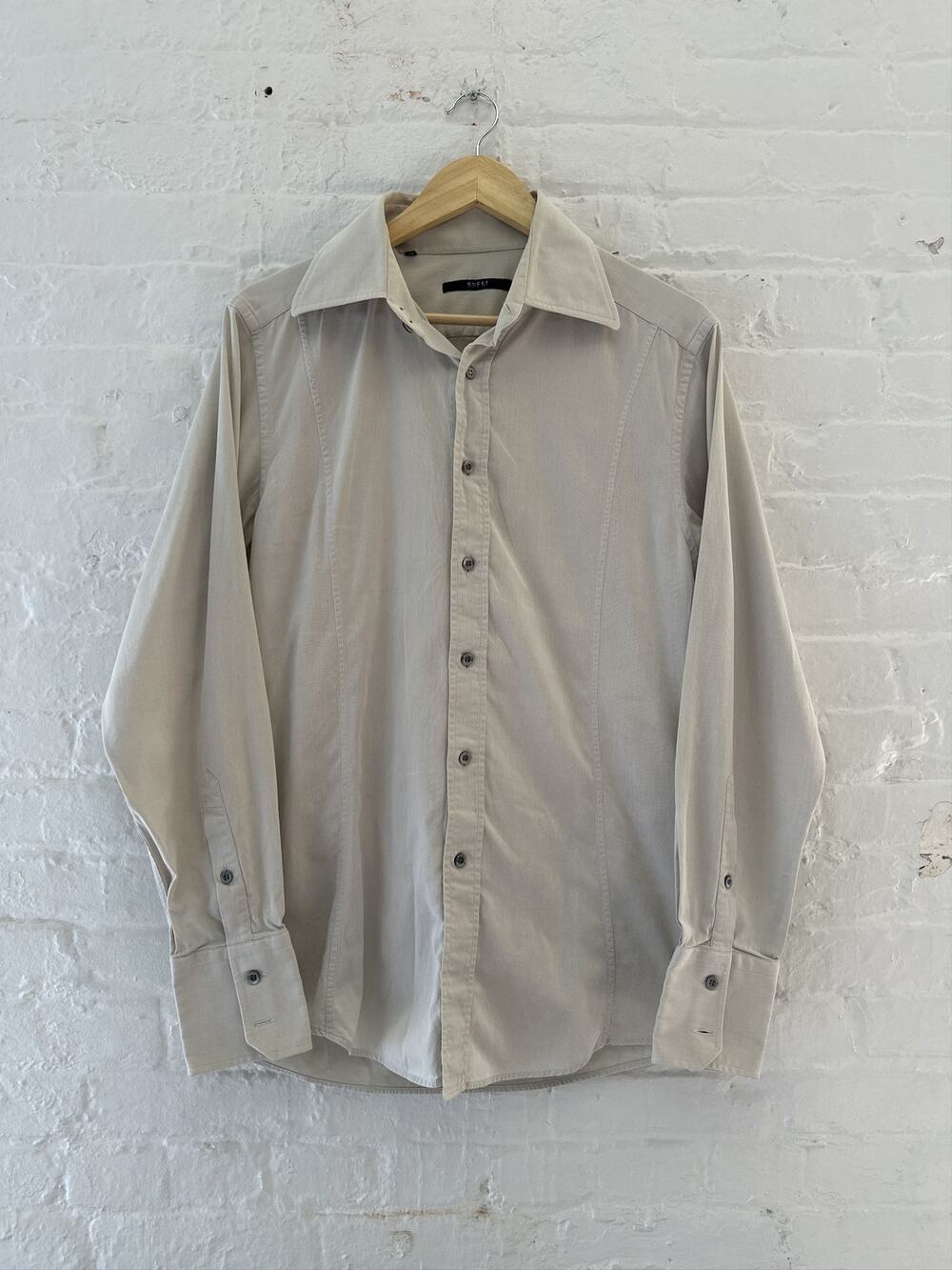 Tom Ford Era Gucci Darted Button Up Shirt